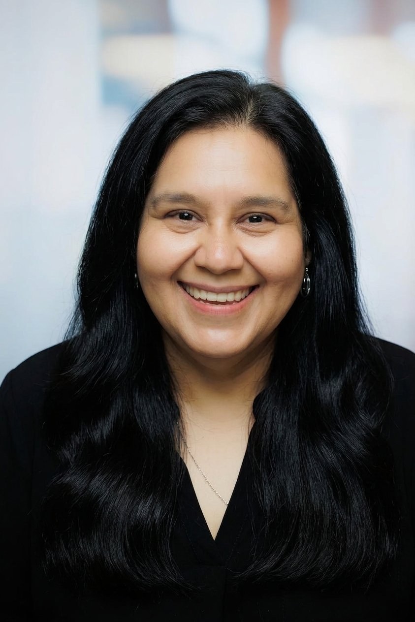 Portrait of Angelica, smiling